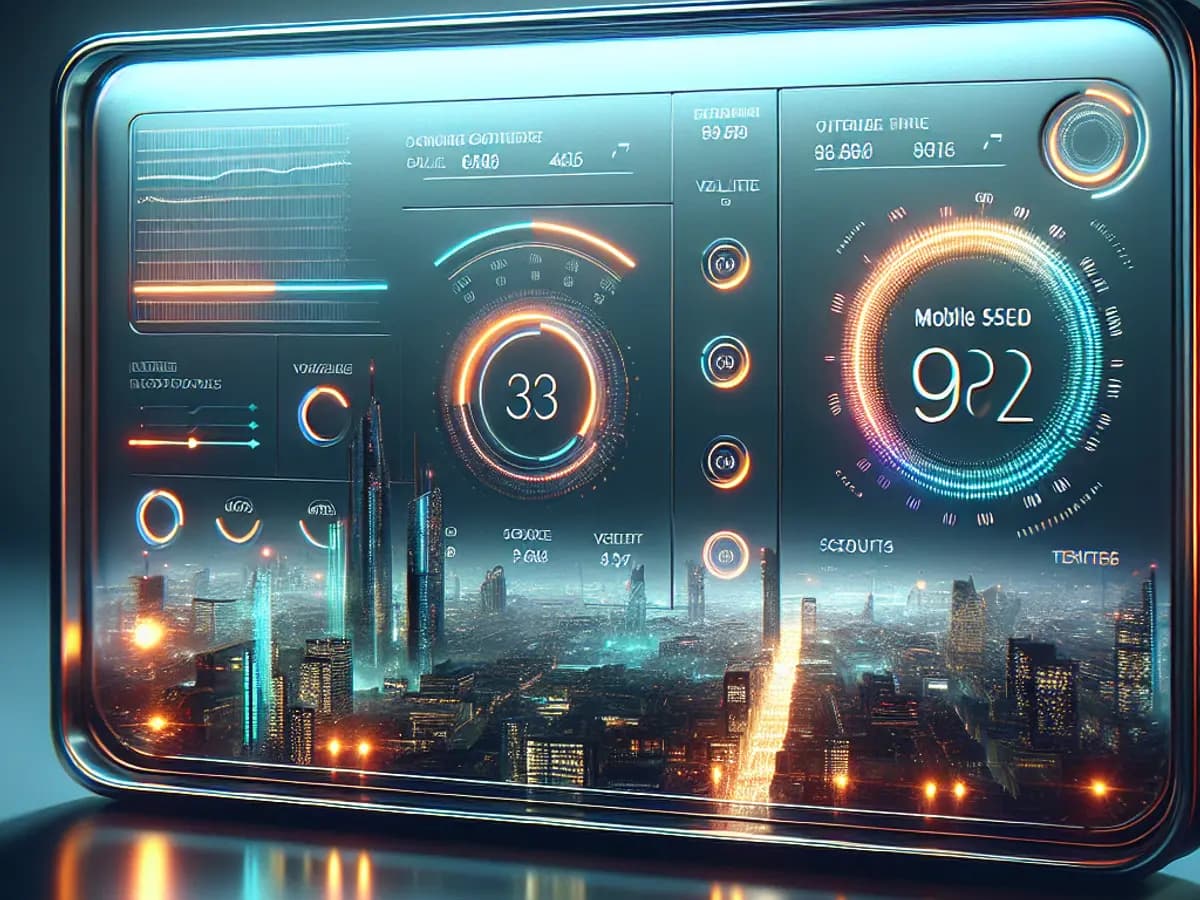Live mobile seo test dashboard concept for London