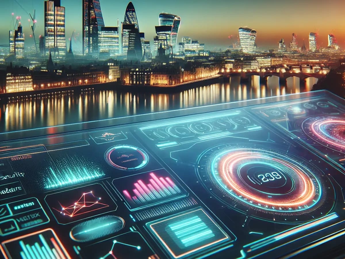 Live security headers check dashboard concept for London