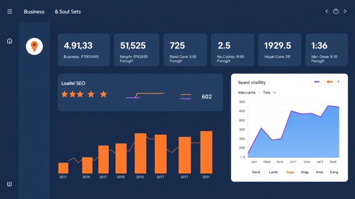 Comparison showing an incomplete vs fully optimized Google Business Profile listing in search results
