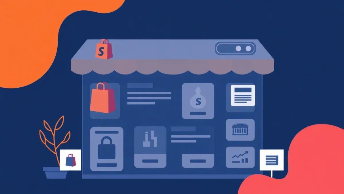 shopify seo checklist rank your online store illustration