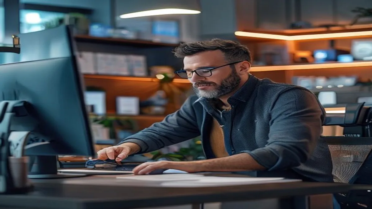 Store owner submitting a Shopify sitemap in Google Search Console on a desktop