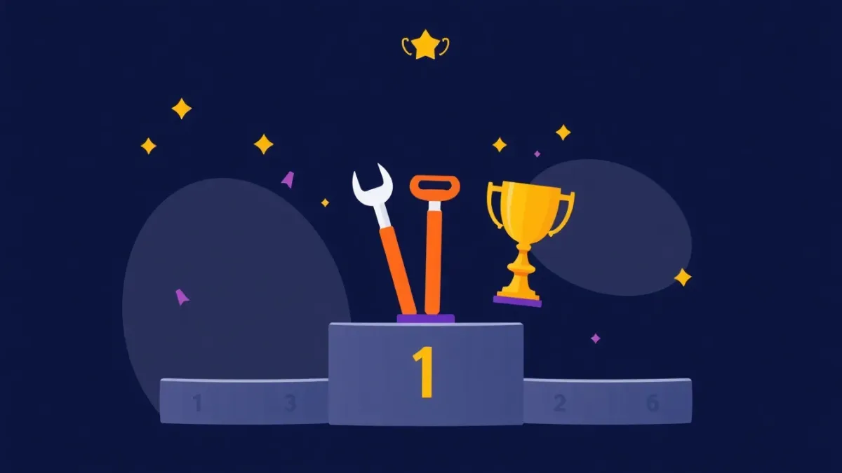 Side-by-side screenshots showing audit results from different tools