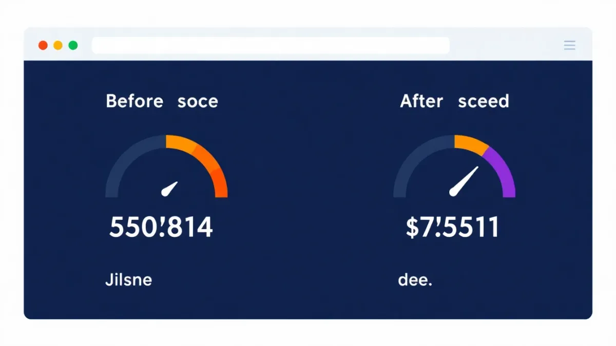 SlapMyWeb scan results showing WordPress-specific issues and fixes